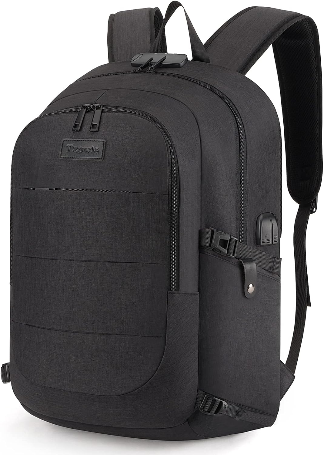 Extra Grote Anti-Diefstal Laptop- en Reisrugzak met USB-poort - 30–50L