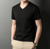 Slim Fit V-hals T-shirt heren – Jonas