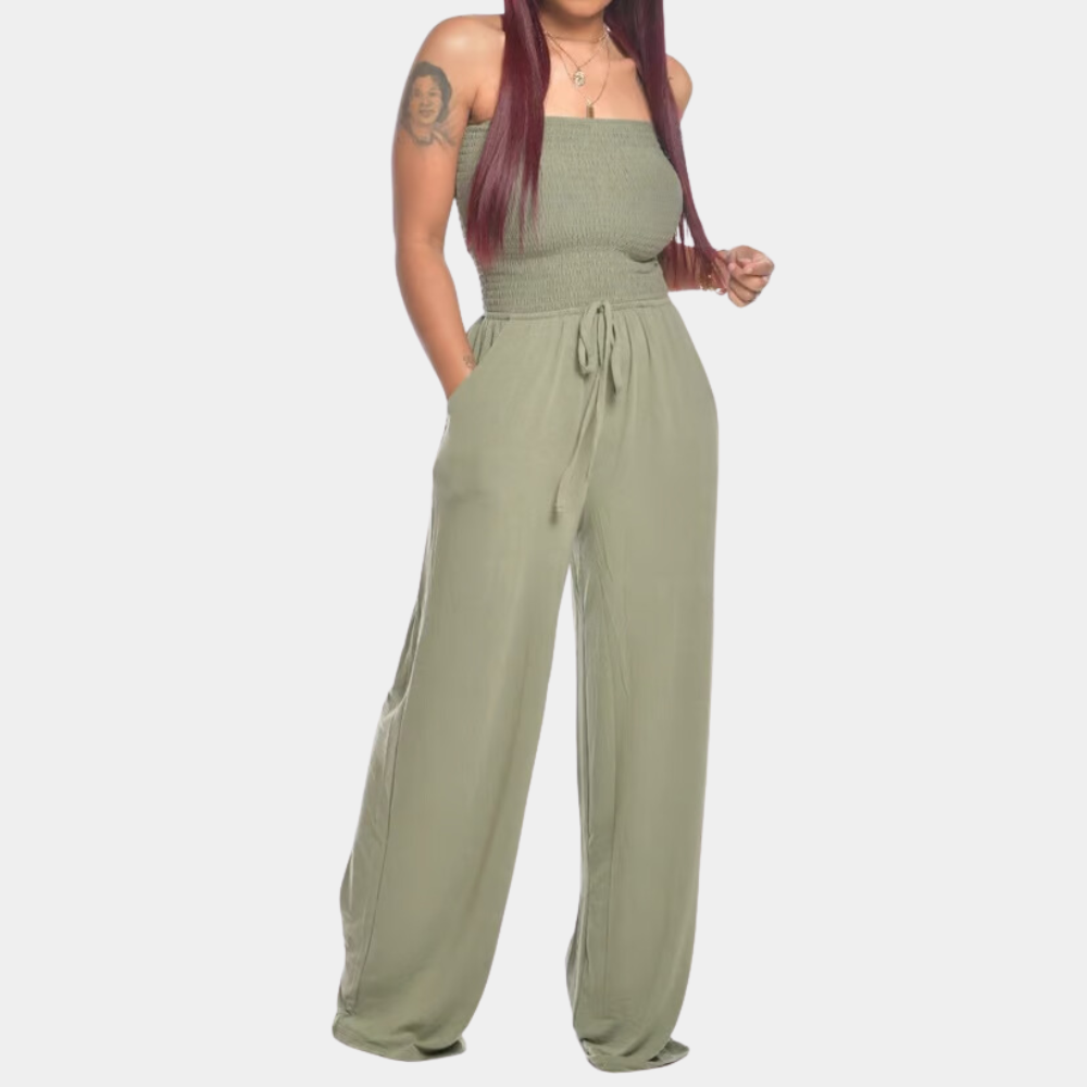Bandeau Jumpsuit voor Dames - Livia