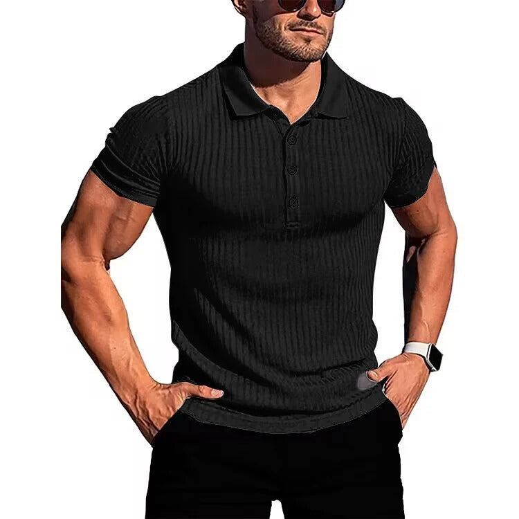 Comfortabel & Stijlvol Ademend Heren Poloshirt met Knopsluiting – Nevan