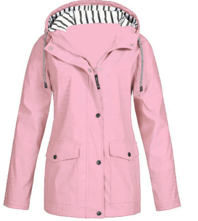 Water- en winddichte damesjas voor de herfst en winter – Leona