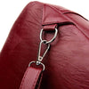Premium Waterdichte Leren Rugzak voor Dames