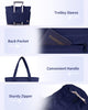 Gewatteerde Puffer Schoudertas met Bekerhouder & Laptop Sleeve voor Reizen en Werk