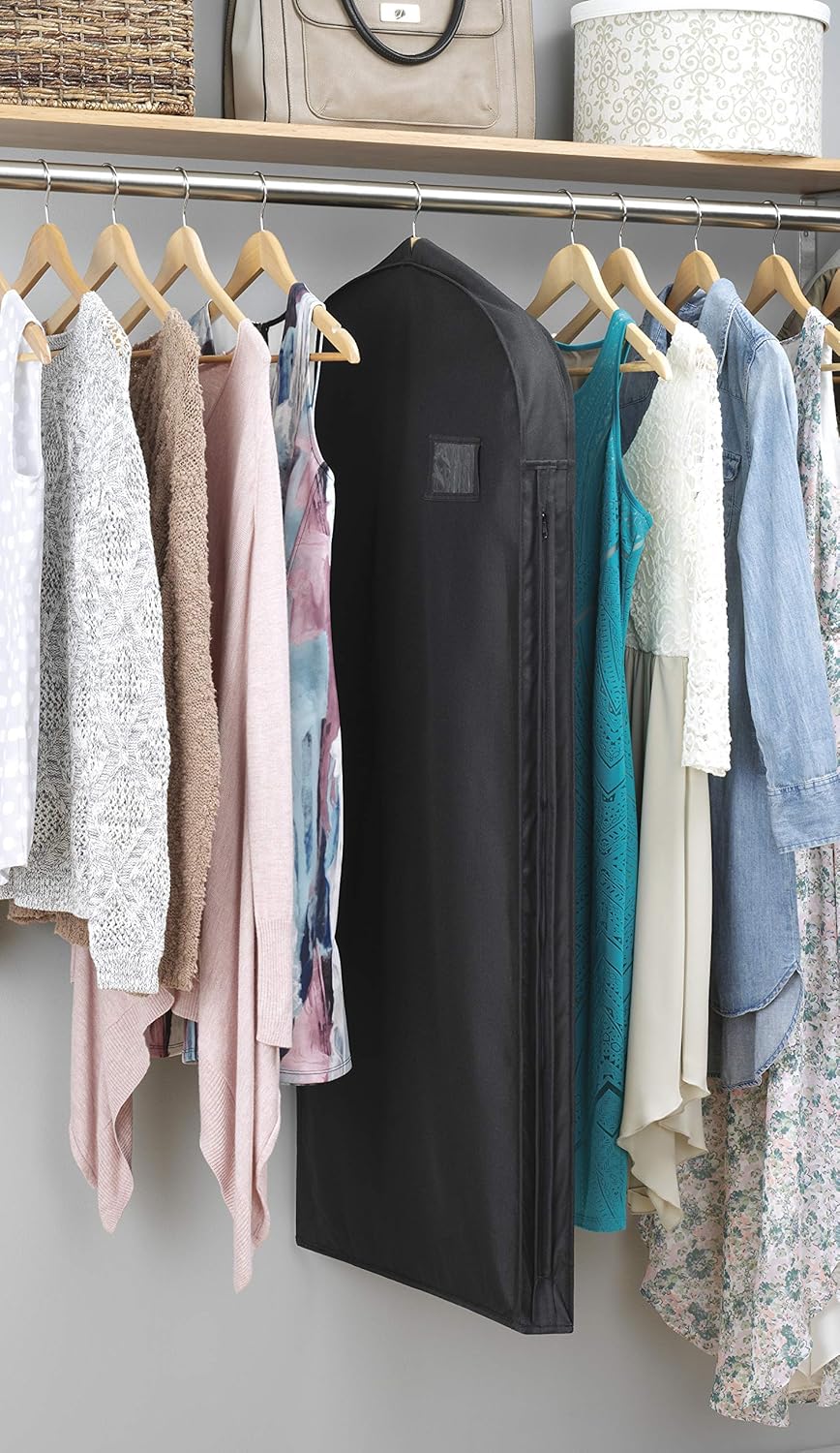 Waterafstotende kledingtas met rits en accessoirevak – 1 Kopen, 1 GRATIS