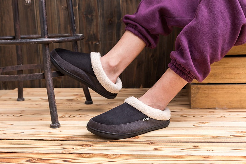 Warme Heren Winterpantoffels - Lars