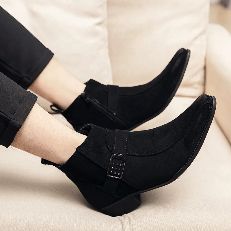 Klassiek Leren Herenlaarzen - Felix