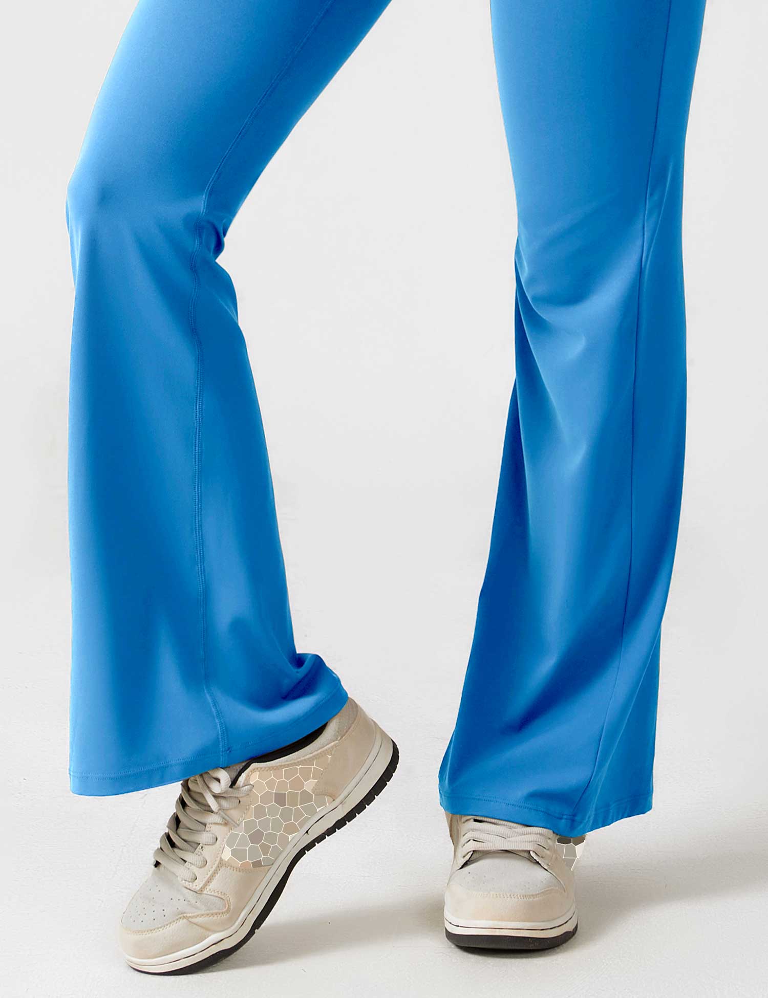 Rugvrije Jumpsuit met Uitlopende Broekspijpen - Liv