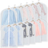 PEVA Kledinghoes Set – 12-Pack Hangende Kledinghoezen in 3 Maten (1 Kopen, Krijg 1 GRATIS)