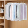 PEVA Kledinghoes Set – 12-Pack Hangende Kledinghoezen in 3 Maten (1 Kopen, Krijg 1 GRATIS)