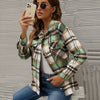 Janou Jas | Checkered tussenjas voor de herst