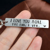 I Love U | Liefde Sleutelhanger