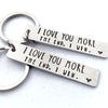 I Love U | Liefde Sleutelhanger