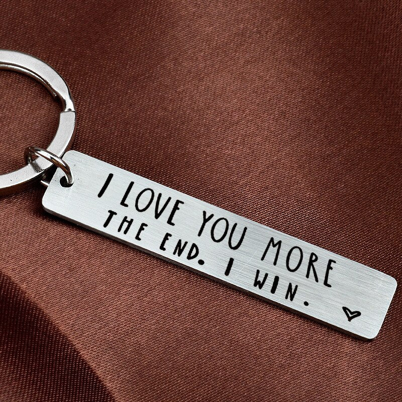 I Love U | Liefde Sleutelhanger