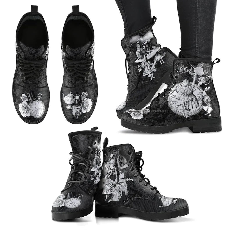 Flower Skull Winter Schoenen