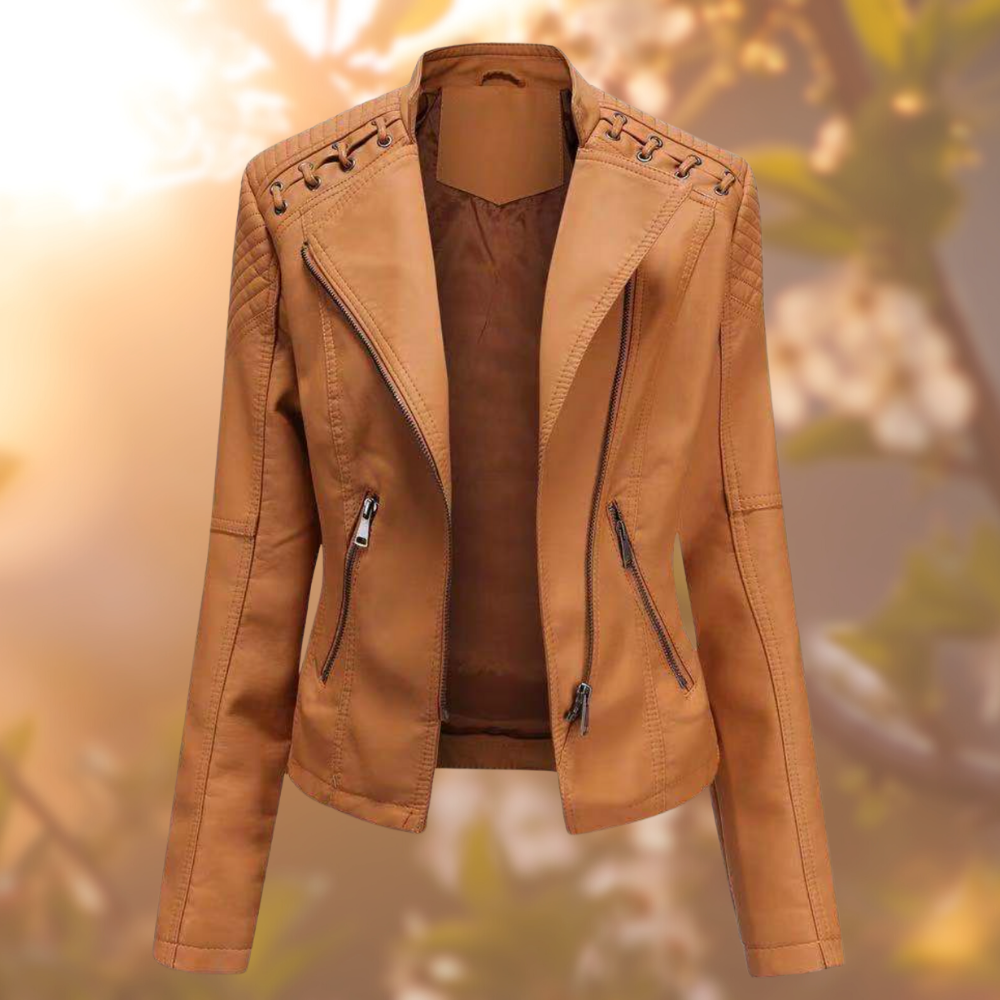 AmeliasJacket I Leren Jas Voor Dames