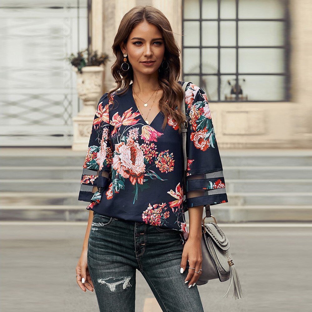 Laura Blouse | Losse Dames Blouse