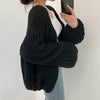 AnniesVest I Grofgebreid Oversized Vest