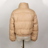 CoolJacket I Leren Puffer Jas Voor Dames