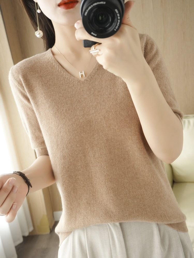 IsabelsShirt I Trui Met V-hals