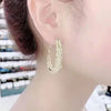 Diamanda Earrings | Ovale Oorbellen