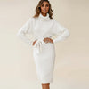 LongSweater I Gebreide Sweater Met Col Voor Dames