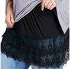 Verstelbare Laagjes Faux Shirt Blouse Verlenger | Minirok Onderrrok