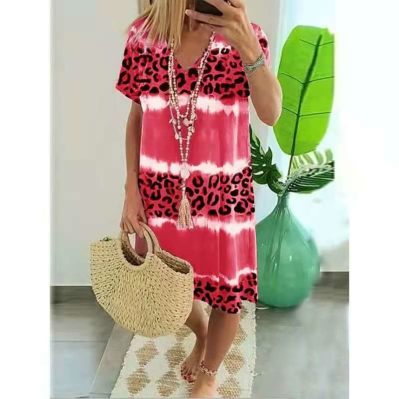 SummerTime™: Losse V-hals jurk voor dames