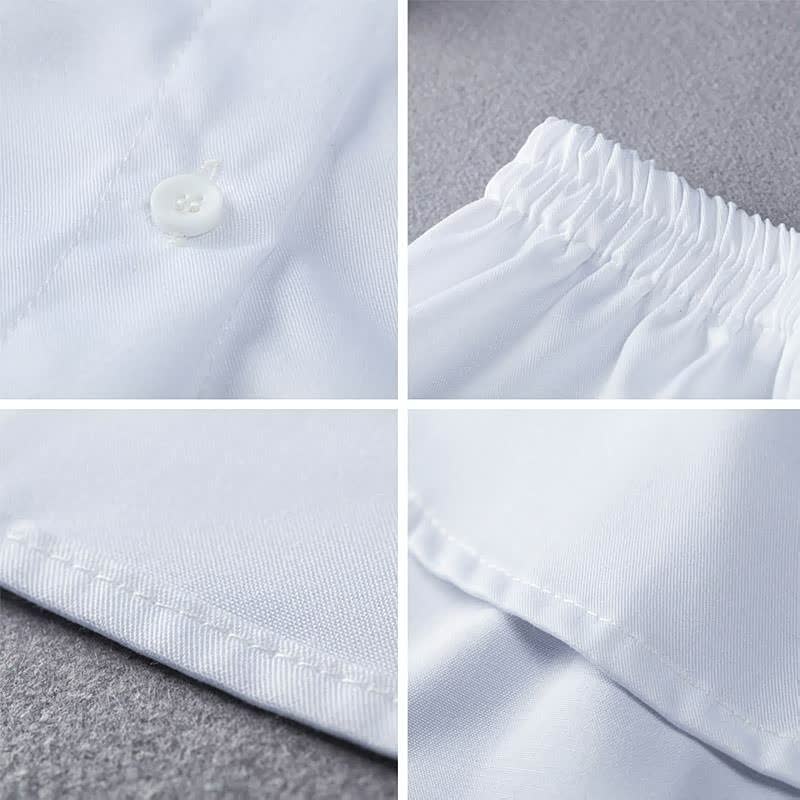 Verstelbare Laagjes Faux Shirt Blouse Verlenger | Minirok Onderrrok