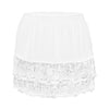 Verstelbare Laagjes Faux Shirt Blouse Verlenger | Minirok Onderrrok