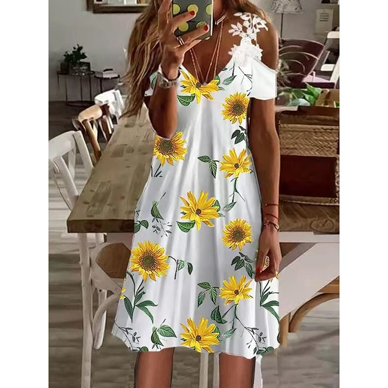 FlowerDress™: Jurk Met Elegant Ontwerp