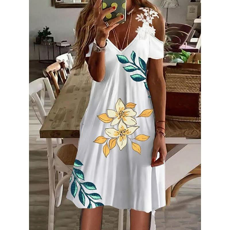 FlowerDress™: Jurk Met Elegant Ontwerp