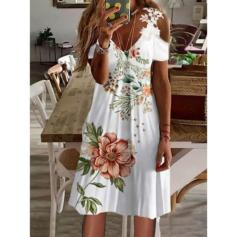FlowerDress™: Jurk Met Elegant Ontwerp