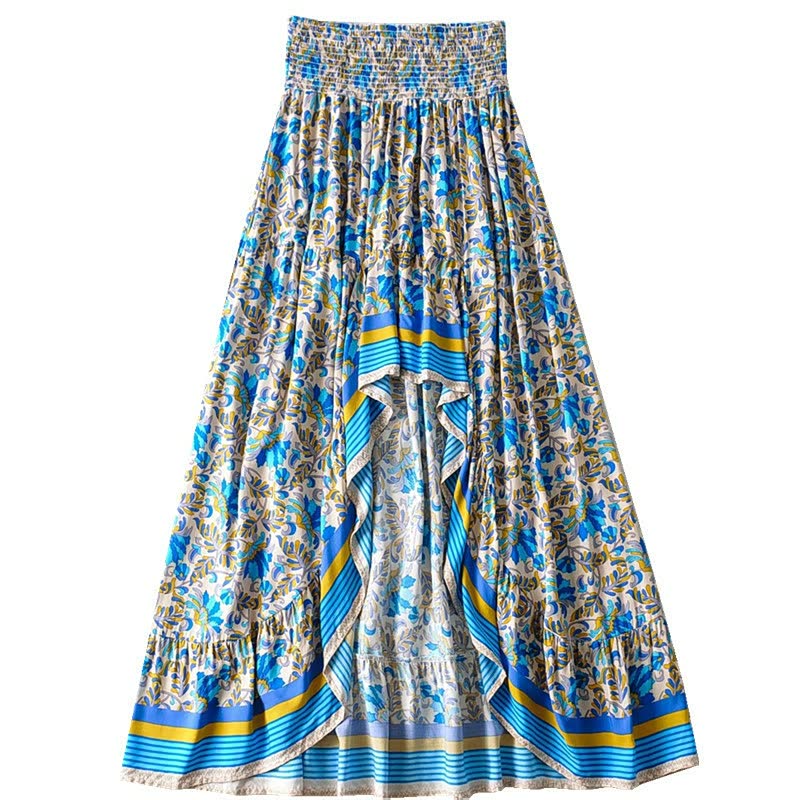 BeachySkirt™: Asymmetrisch Boho Rok