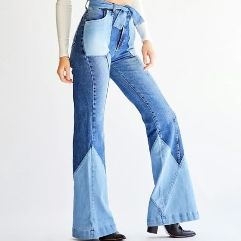 BigJeans™: Jeans Met Wijde Pijpen Voor Dames