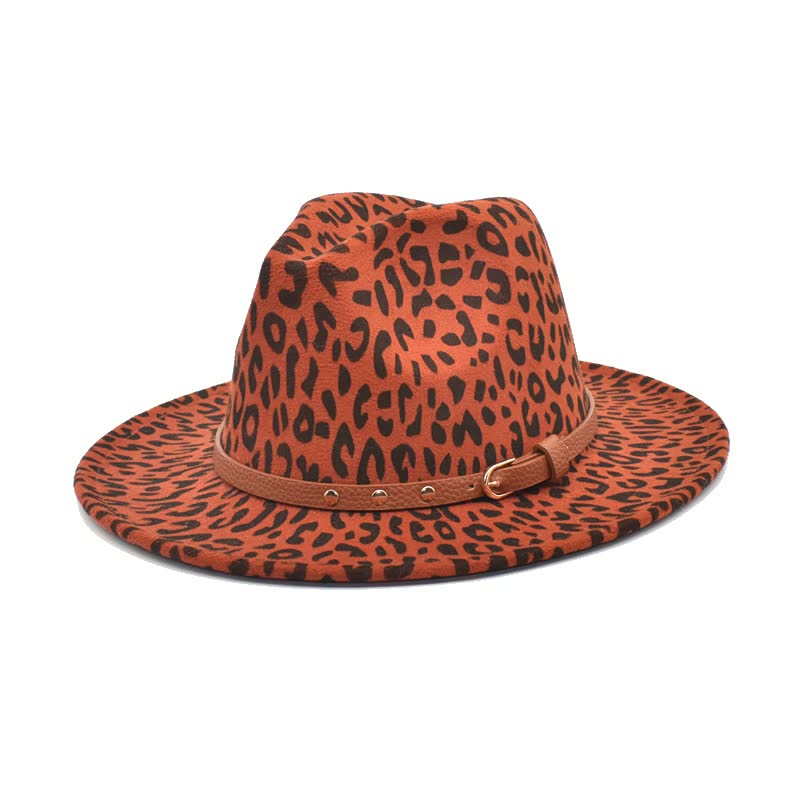 Print Belt Jazz Hat